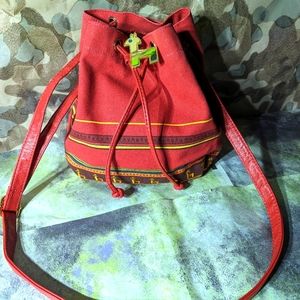 Emperor's New Groove Bucket Crossbody Drawstring Purse. Loungefly.